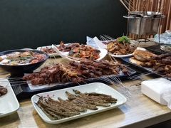-特色油边心管烤串