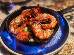 火焰橄榄油爆虾-BROWNSTONE布朗石西班牙餐厅(富城店)