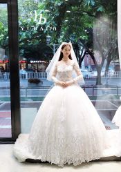 点击看大图 -予白婚纱礼服馆