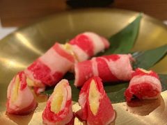 臭臭榴莲牛肉卷-老板娘的烤肉店(港湾广场店)