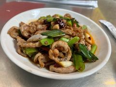 宫爆板筋-胖哥家藏菜(护国路店)