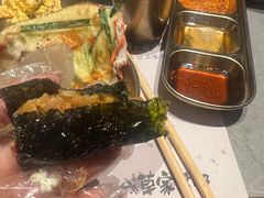 -草家酱蟹炭火烤肉店(珲春南路一店)