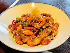 传统油爆虾-杭州西子湖四季酒店·金沙厅