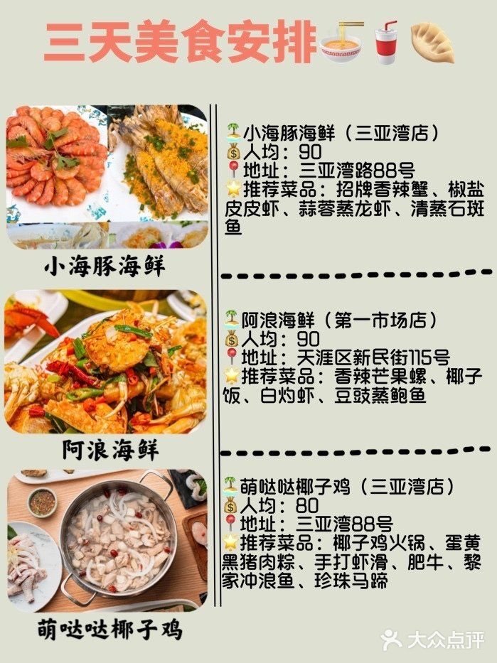 仅此一份✨绝不外传的3天3夜三亚旅游详细攻略[礼物][礼物]