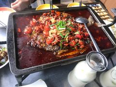 -探鱼·鲜青椒爽麻烤鱼(西南商都店)