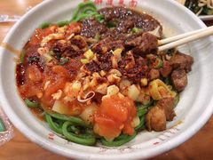 特色四合一-手擀菠菜面(西康路店)