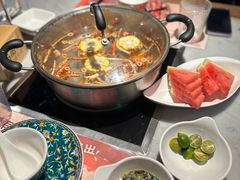 五指毛桃海底椰鸡汤锅-尚尚仙·酸汤猪手·猪肚鸡火锅(华联万柳购物中心店)