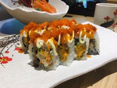 三文鱼炸虾卷-晓寿司·日本料理(望京博雅店)