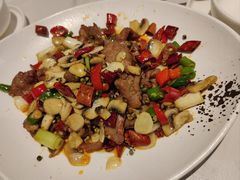 口蘑炒牛肉-三猫黑鱼花(南大店)