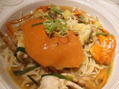 酱炒青蟹拌面-十面欢腾·海鲜面·台式Bistro(长乐路店)
