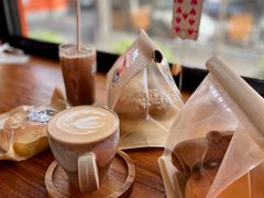 开心果拿铁-Catch Bagel(芳草地店)