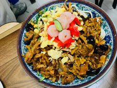 特色海鲜打卤面-大姨捞面(新安花园店)