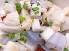 炝拌脆藕丁-椒颜酸菜小鱼(万寿路店)