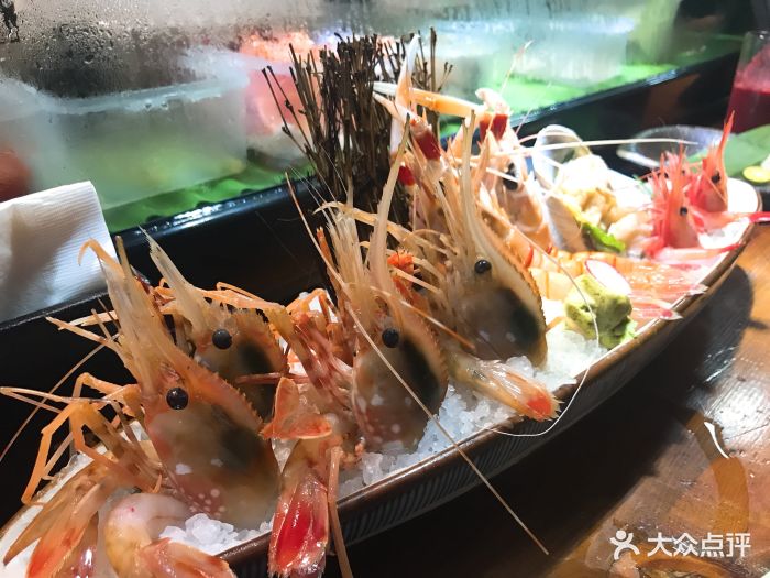 万岛日本料理铁板烧(大宁店)牡丹虾和鳌虾图片 - 第19张