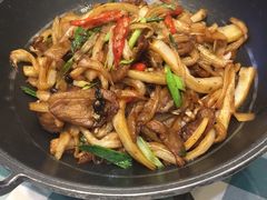 虾仁炒疙瘩-紫光园·烤鸭·北京菜(劲松店)