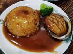 鲍鱼捞饭-叶存利海鲜大馅饺子(海宁路总店)