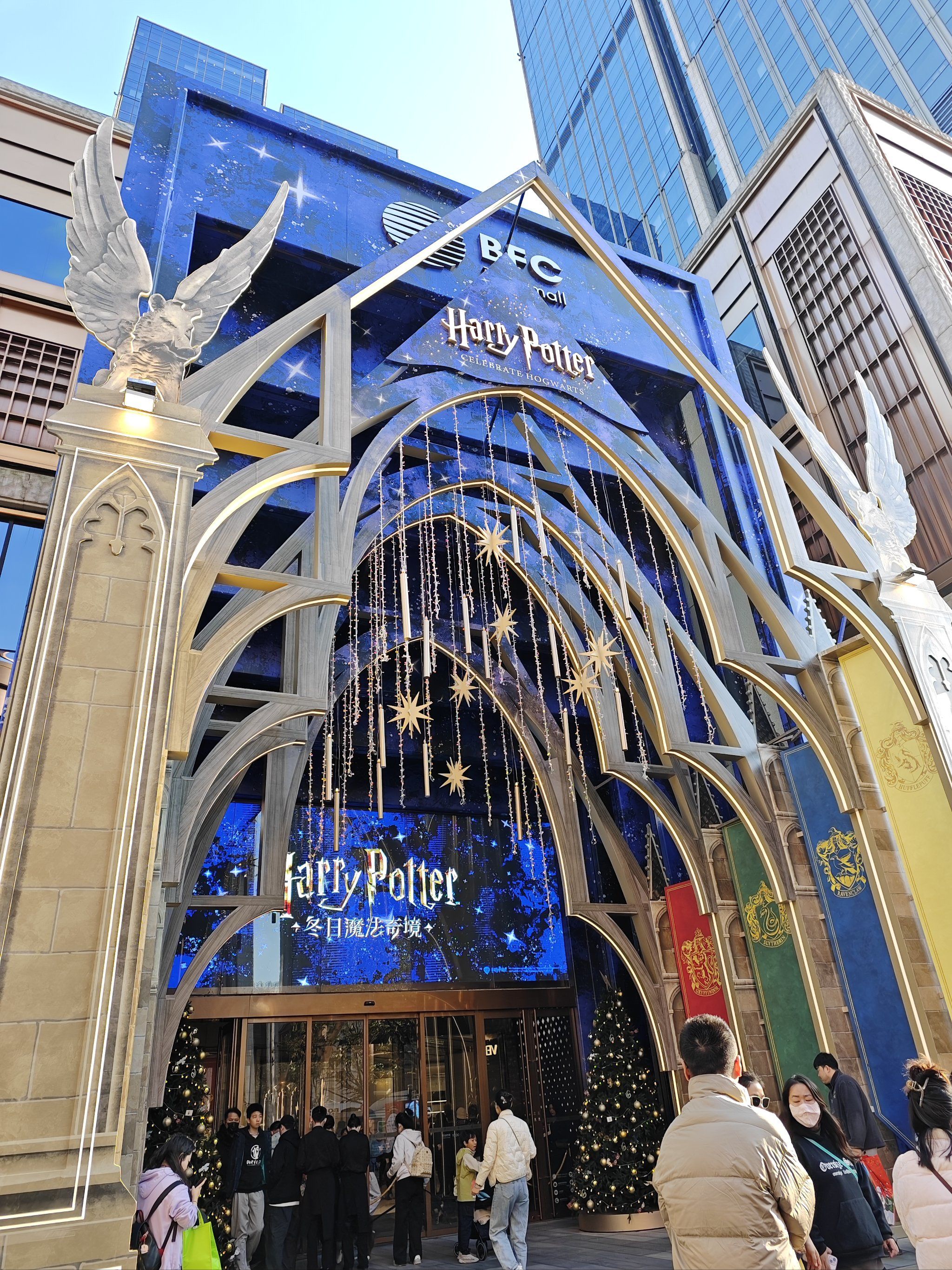 商场圣诞美景迷人眼