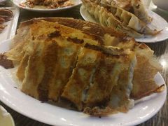 三鲜锅贴-普天和酒楼·新津菜·烤鸭(天津之眼店)
