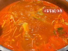 酸汤鱼火锅-阿婉贵州苗家酸汤鱼(梅林店)