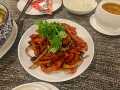 茶树菇炒肉-徐记私厨(半淞园路店)