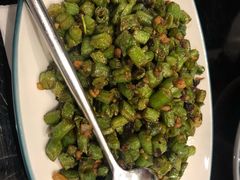 榄菜肉松炒四季豆-金翠河烧鹅餐厅(北城天街店)