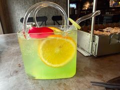 绿苦瓜橙子气泡水-麦凯伦烧烤·精酿超级工厂店(金桥总店)