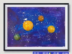 艺术课作品-乐融儿童之家早教托育(台州校区)