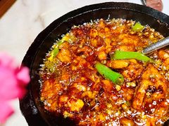 石锅杭椒牛蛙-桂满陇-西湖船宴(西单大悦城店)