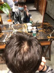点击看大图 -T.1 hair salon烫染接发