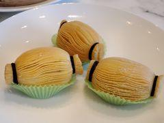 天鹅榴莲酥-唐阁海景中餐厅·早茶·粤菜•生日聚餐(海口朗廷酒店)