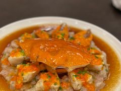 和乐蟹蒸手剁肉饼-广州文华东方酒店·江-由辉师傅主理