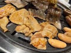 -明洞阿姨·韩式酱蟹烤肉·创意料理(三元桥店)