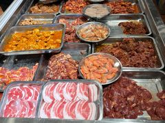 自助取餐区-英雄故事地摊烤肉(马驹桥店)