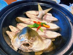 水油盐焗金鲳鱼-海铺·渔家虾水饺(皇姑店)
