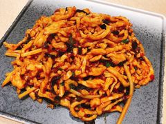 鱼香鸡丝-大眼锅贴水饺(河东店)