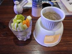 野菜条沙律伴鳀鱼酱-矶野水产(澳门逸园中心店)