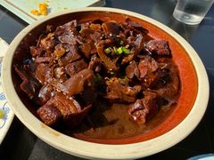 笋干烧肉-美味之家·湖景农家乐(太湖东山店)