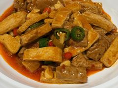 手撕豆腐炒肥肠-贵州大厦贵州厅(樱花园西街店)
