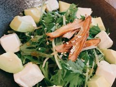 水菜豆腐牛油果沙拉-铃木食堂(丽都店)