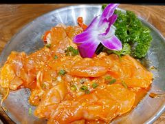 -明洞阿姨·韩式酱蟹烤肉·创意料理(三元桥店)