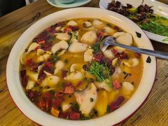 大理木瓜酸菜鱼-缘生态云南菜·野生菌庭院餐厅(华侨城店)