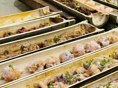 自助取餐区-胡须哥网红竹筒菜