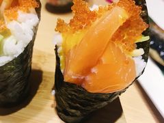 芒果三文鱼手卷-富山日式料理(宽厚里店)
