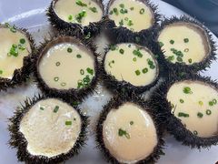 海胆蒸蛋-蓝湾碧波·老字号·疍家非遗海上餐厅