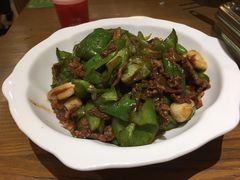 辣椒炒肉-肖记公安牛肉鱼杂馆· 省级非物质文化遗产(仁和路店)