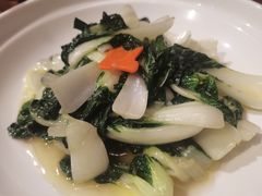清炒奶白菜-小渔船渔家传统菜(鲅鱼圈店)
