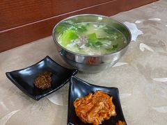 -吉林延边牛肉汤饭，大冷面