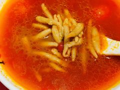 番茄酸汤莜面鱼鱼-西贝(上海我格广场店)