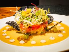 阿拉斯加帝王蟹配龙虾汤啫喱-AZUL by FUEL蓝色·法式酒馆(琶醍店)