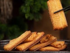 干炸带鱼-老头儿真传-老头儿油爆虾(胜利河美食街店)